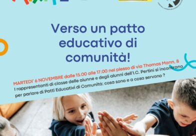 VERSO UN PATTO EDUCATIVO DI COMUNITA’