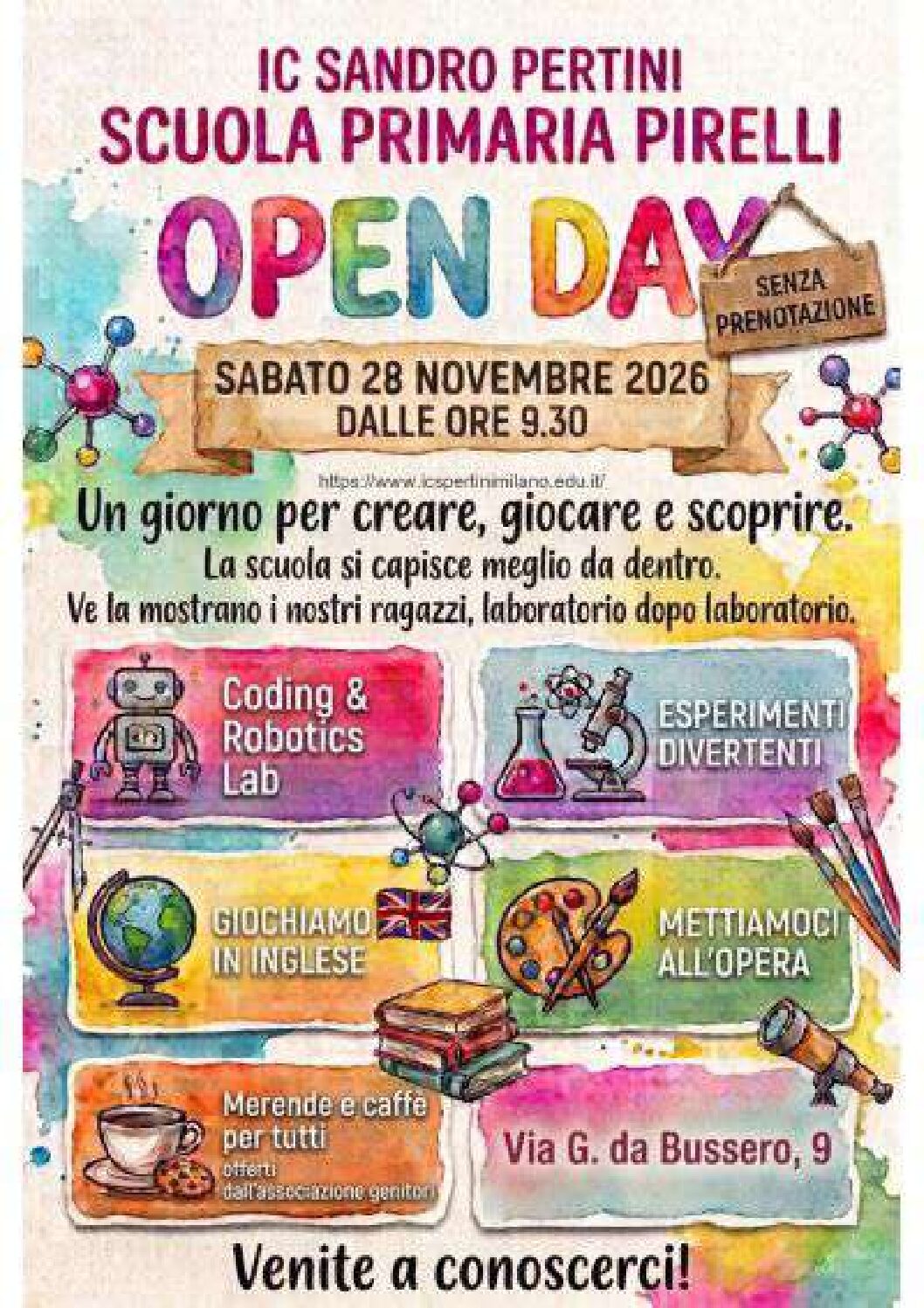 Open day primaria Pirelli